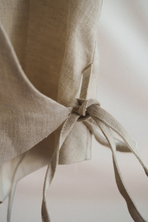 Linen Vest Natural