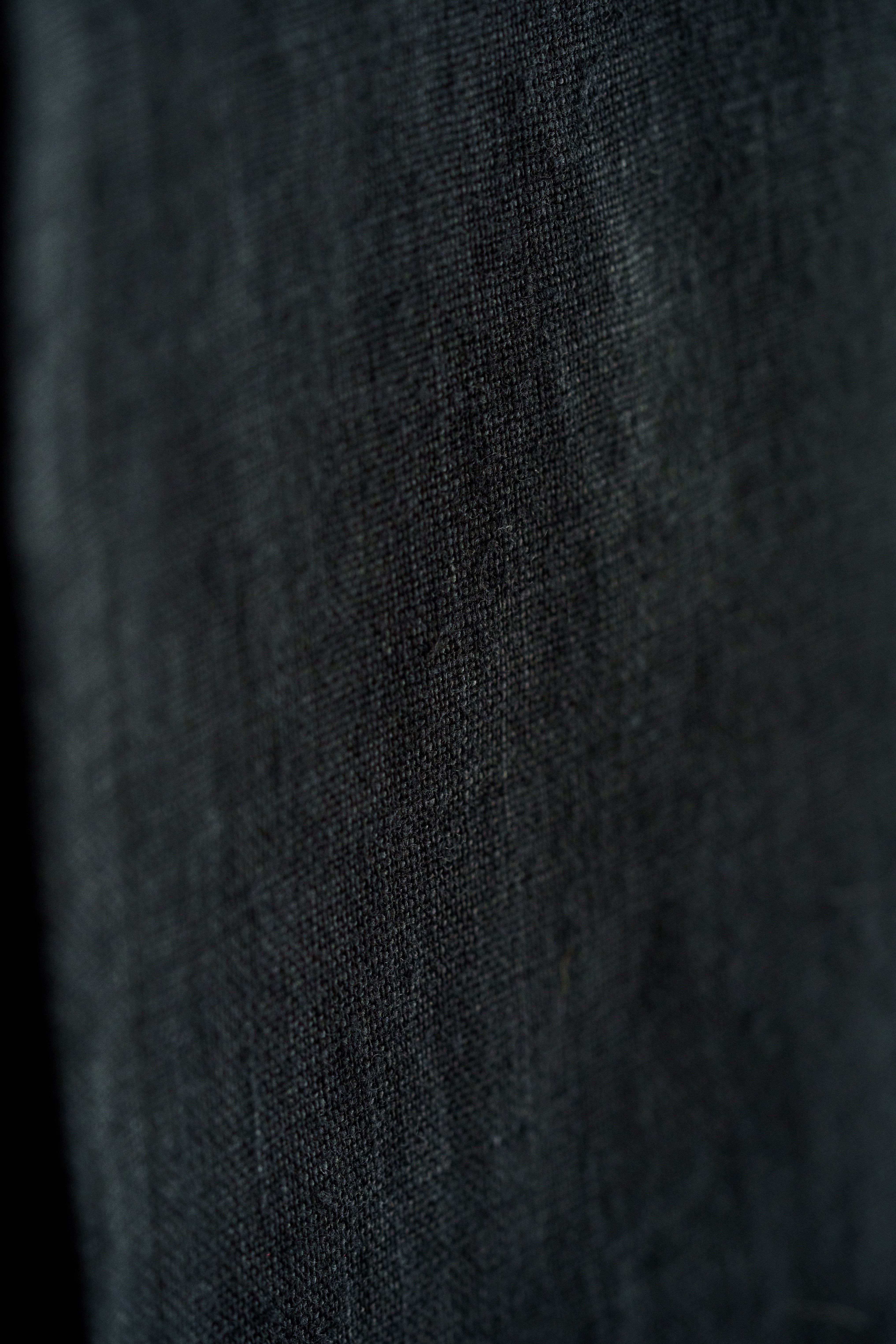 Linen Vest Black
