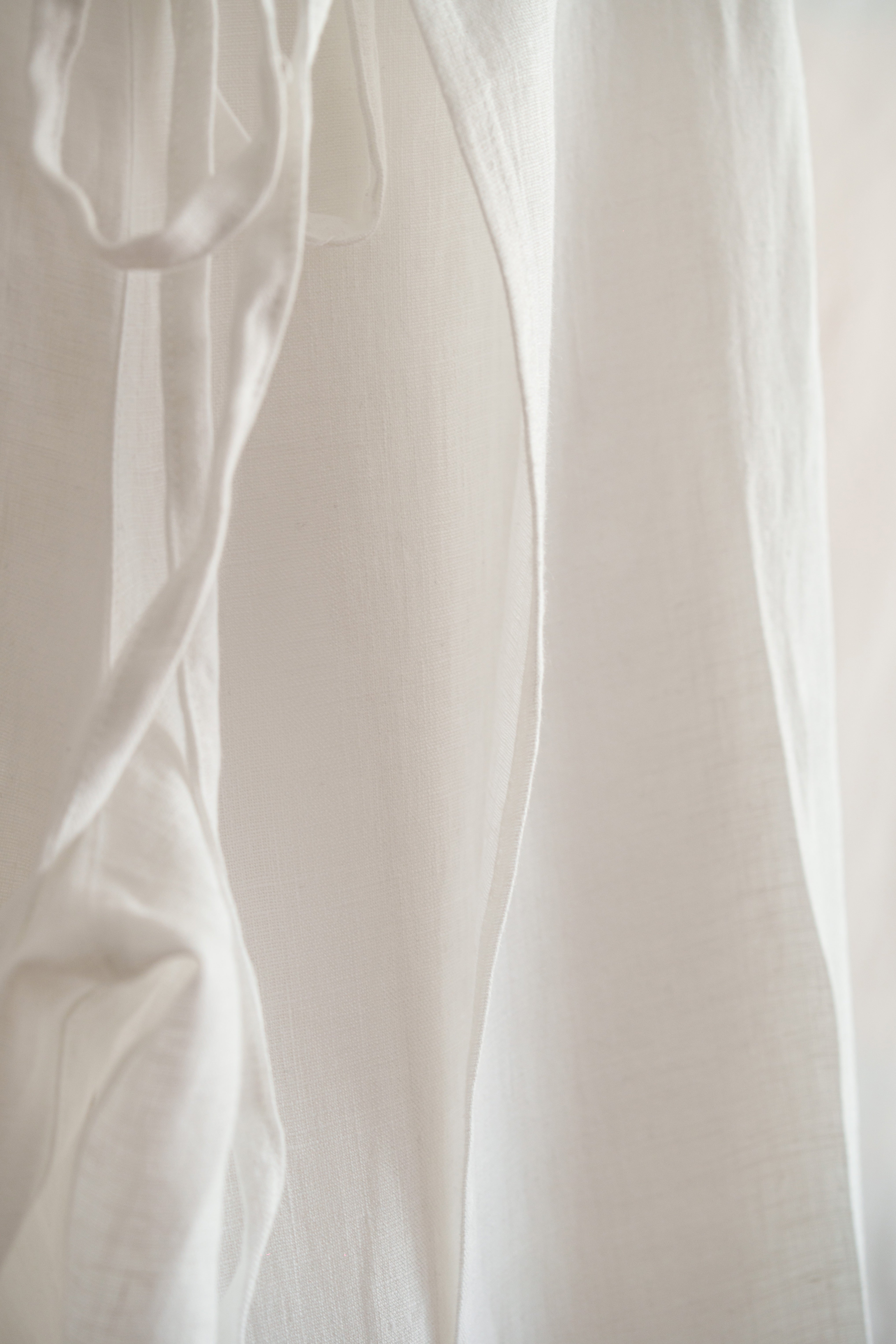 Linen Wrap Short Off-White