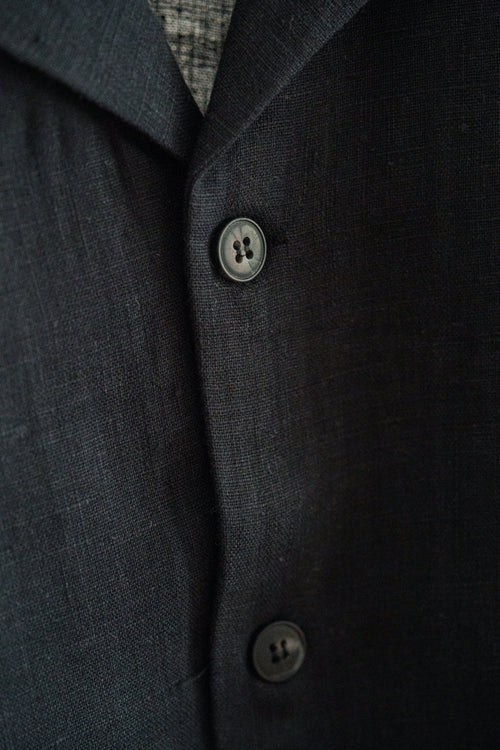 Linen Shirt Black