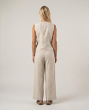 Linen Vest Natural