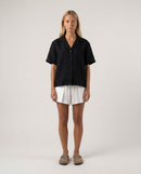 Linen Shirt Black