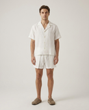Linen Wrap Short Off-White