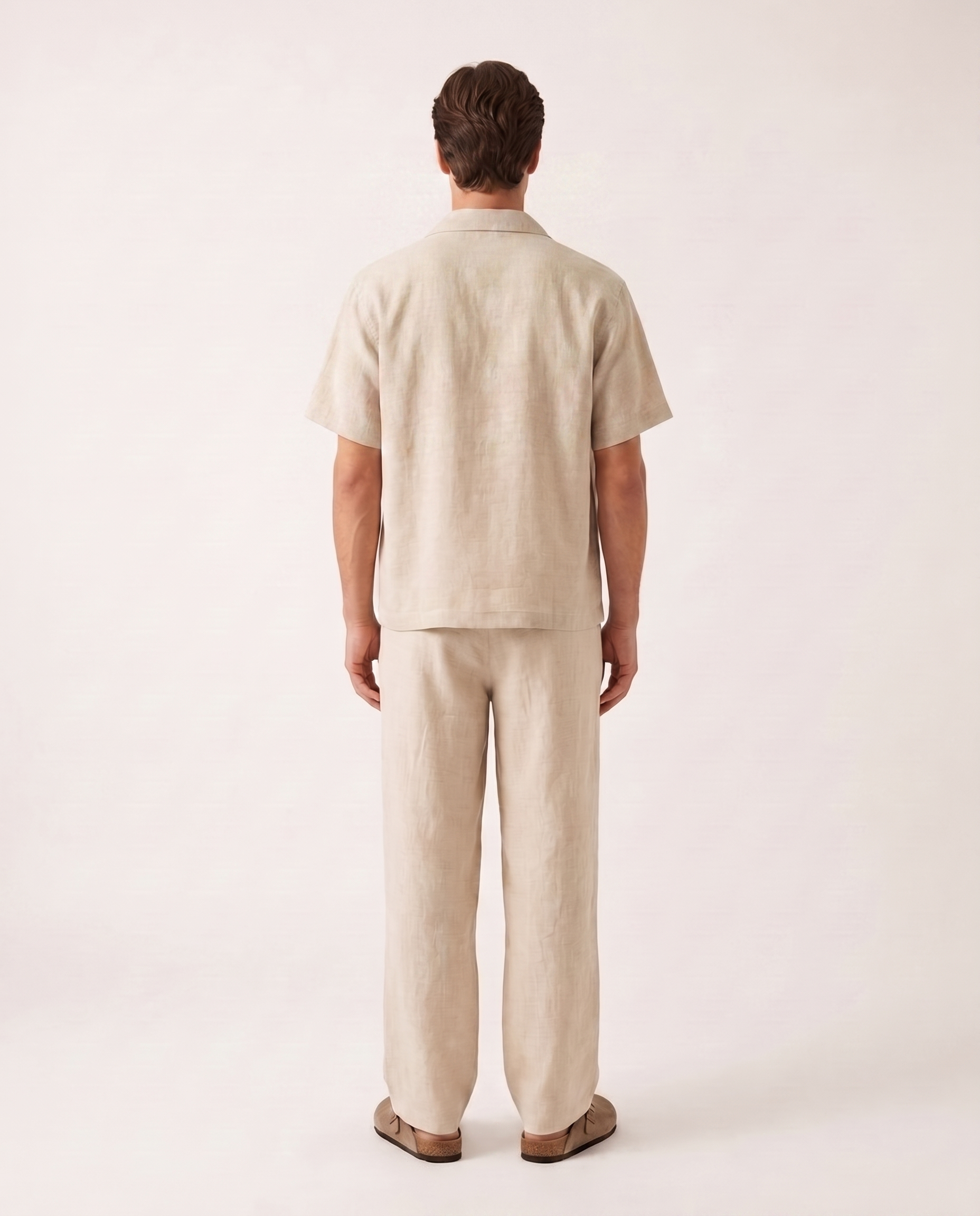 Linen Wrap Pant Natural