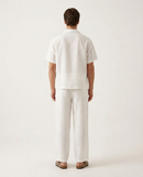 Linen Wrap Pant Off-White