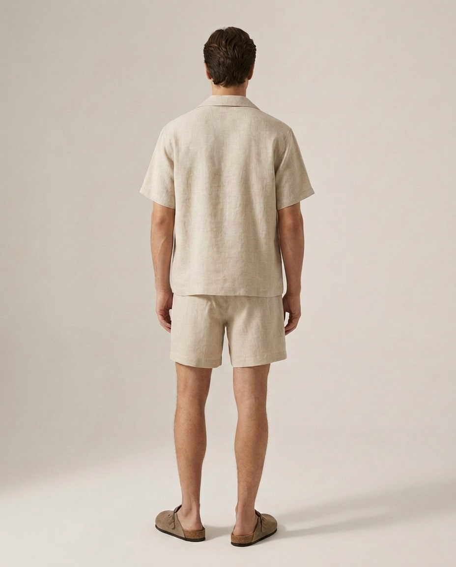 Linen Wrap Short Natural